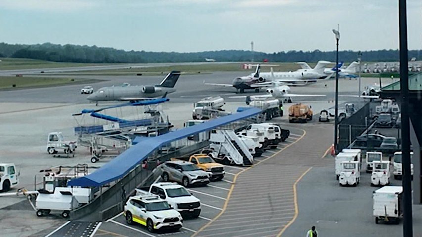 Video thumbnail for Aging air traffic systems at Westchester Airport set for FAA overhaul