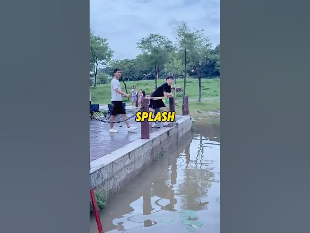 Video thumbnail for When Trust Goes Wrong…SPLASH! #funny #storymoment #viralvideos #memes #emotionalmoments #usa #canada