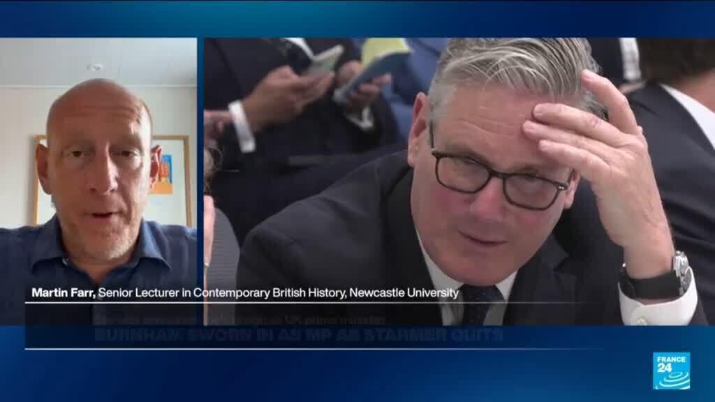 Video thumbnail for Turnover at 10 Downing Street raises questions about 'whether Britain is indeed governable'