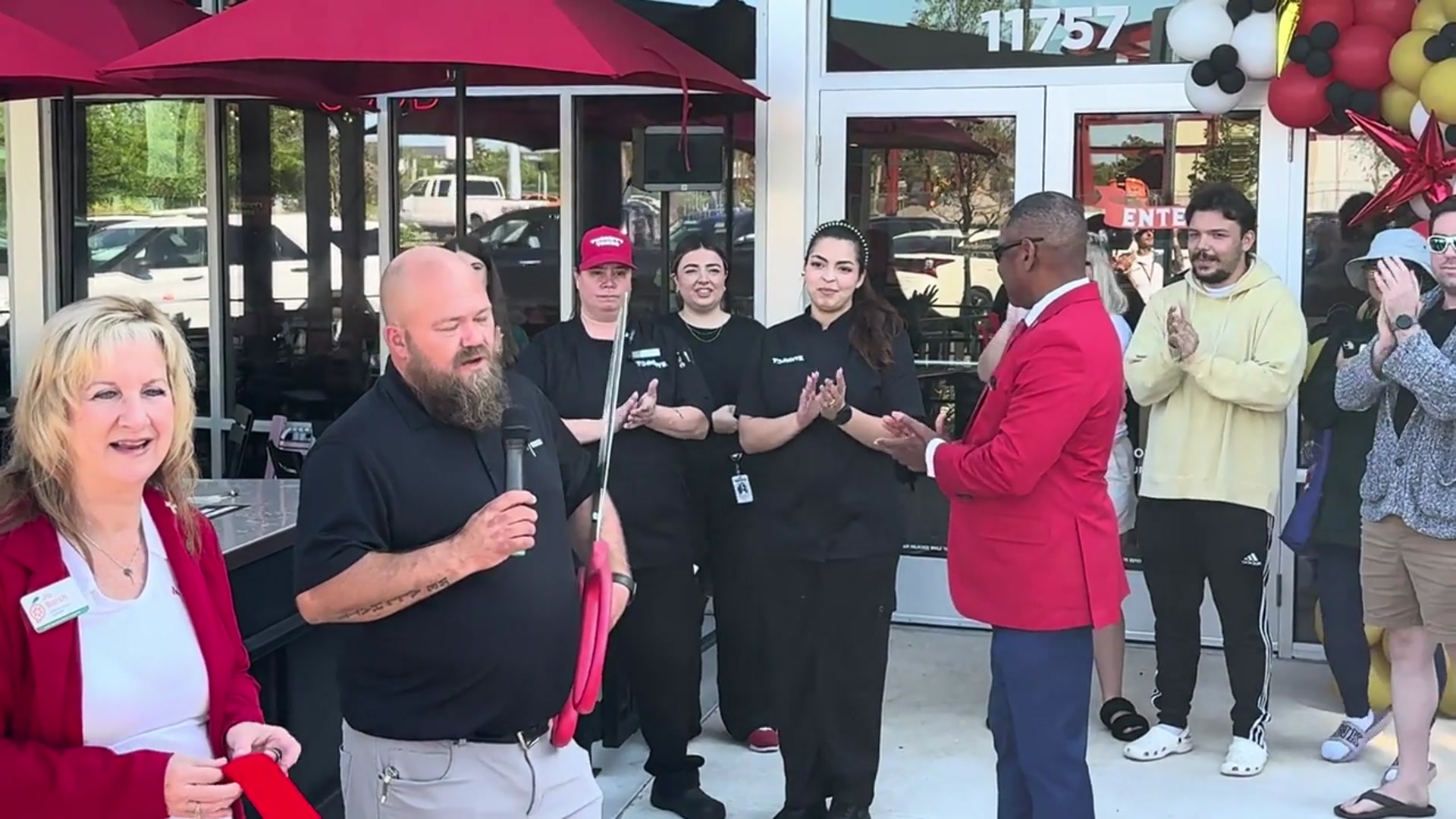 'Video thumbnail for Grand Opening of Torchy’s Tacos in Orlando Tourist District'