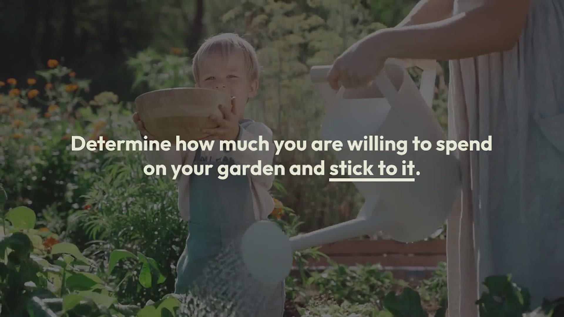 'Video thumbnail for How to Start a Garden on a Budget'