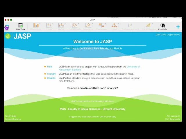 'Video thumbnail for JASP: crosstabs and using filters and missing values to make t-tests work'