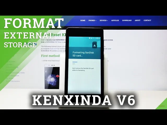 Video thumbnail for How to Format SD in KENXINDA V6 – Restore SD Memory