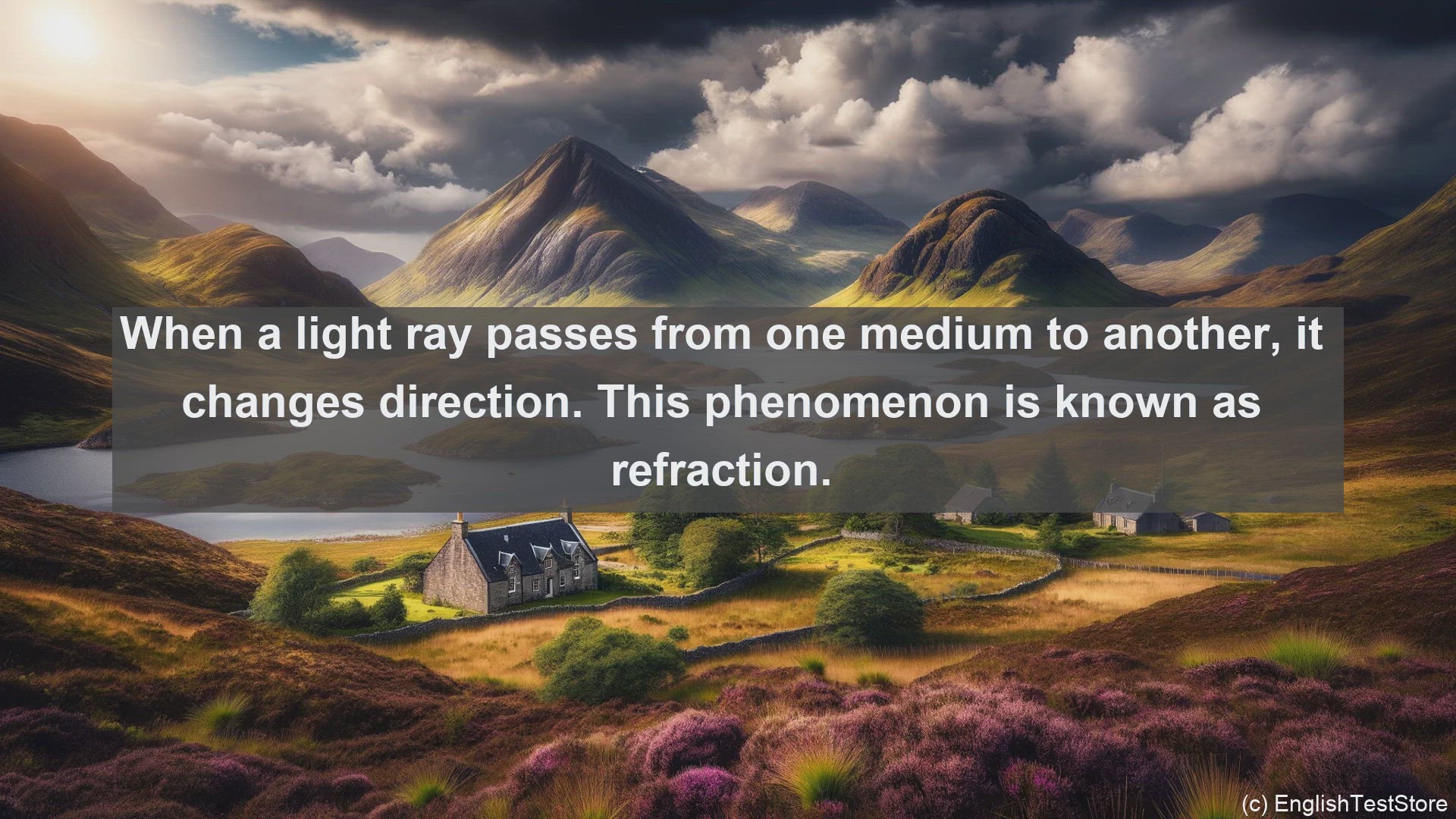 'Video thumbnail for Angle of refraction in science  definition and examples'