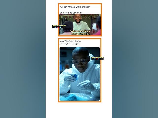 Video thumbnail for Lord Bavuma 😂😂😂 #trending #funny #memes #shorts #viral #lol #comedy #rabada #bavuma #wtcfinal #icc