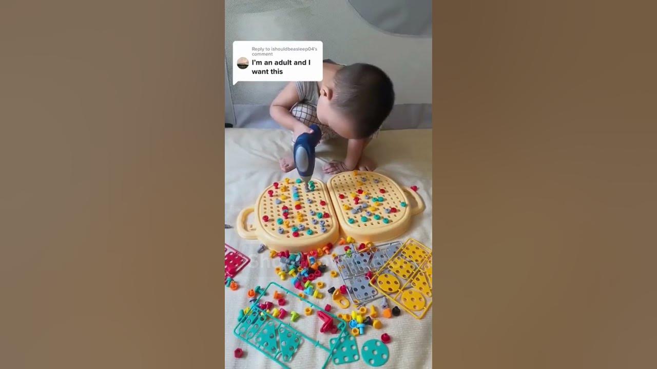 Video thumbnail for 🔧📦 Creativity Tool Box Drill Toy 🛠️ || #kids #shorts #tools