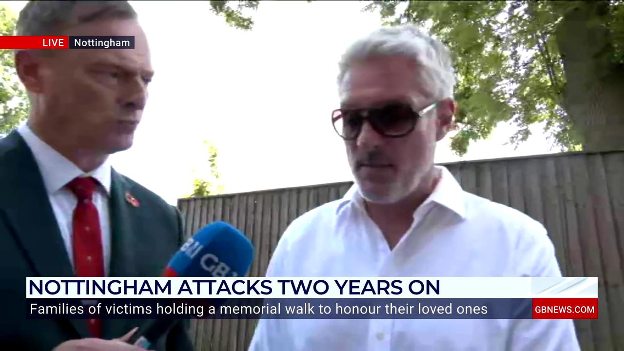 Video thumbnail for Nottingham attack: Barnaby Webber's brother says spot where he was killed is the 'worst place on earth'