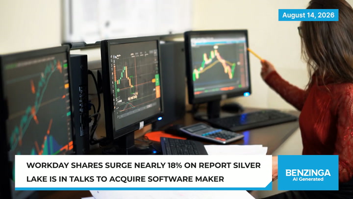 Video thumbnail for Workday Surges On Deal Talk