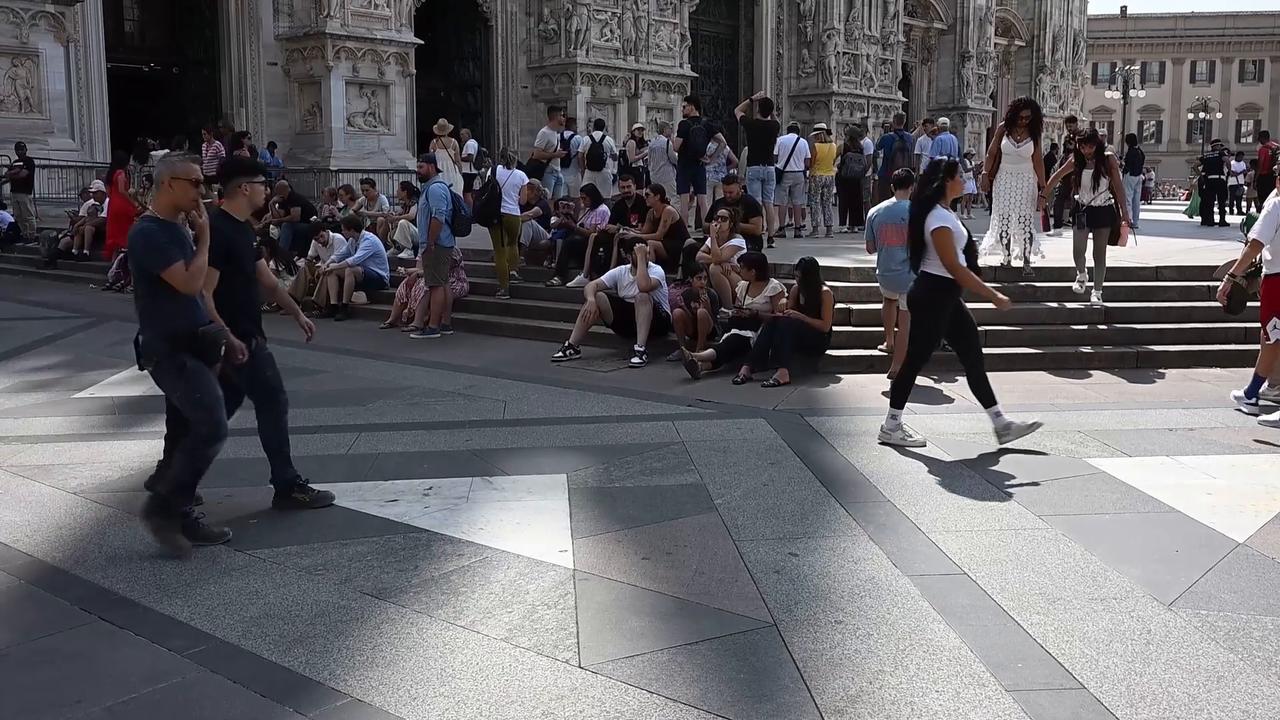 Video thumbnail for Italy: 27 Italian cities under highest heat alert as extreme temperatures claim more lives.