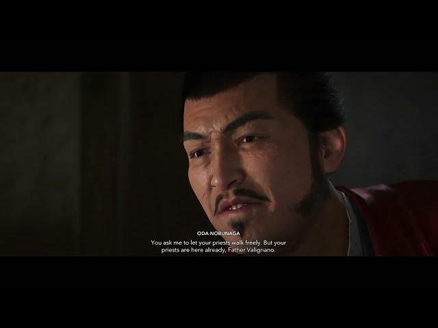 Video thumbnail for Assassin's Creed Shadows - The Lord's Favor: Yasuke "I Understand You Well" Oda Nobunaga Cutscene