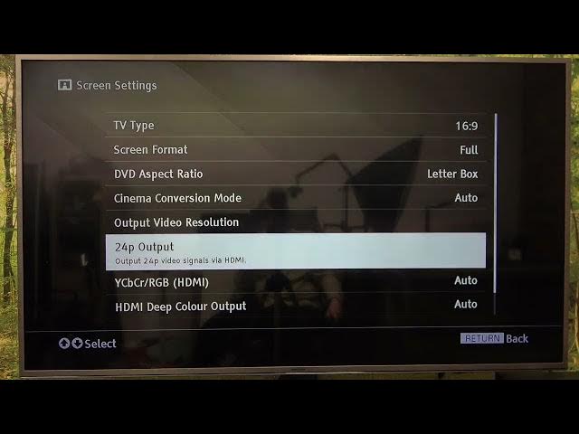 Video thumbnail for How To Change HDMI Color Settings on SONY Blu-Ray