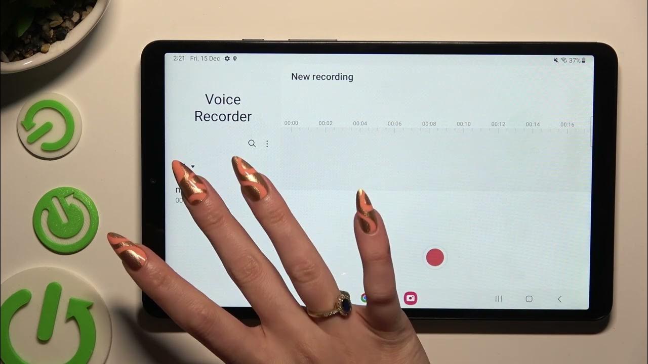 Video thumbnail for How to Record Sounds on SAMSUNG GALAXY TAB A9 – Start Sounds Recording
