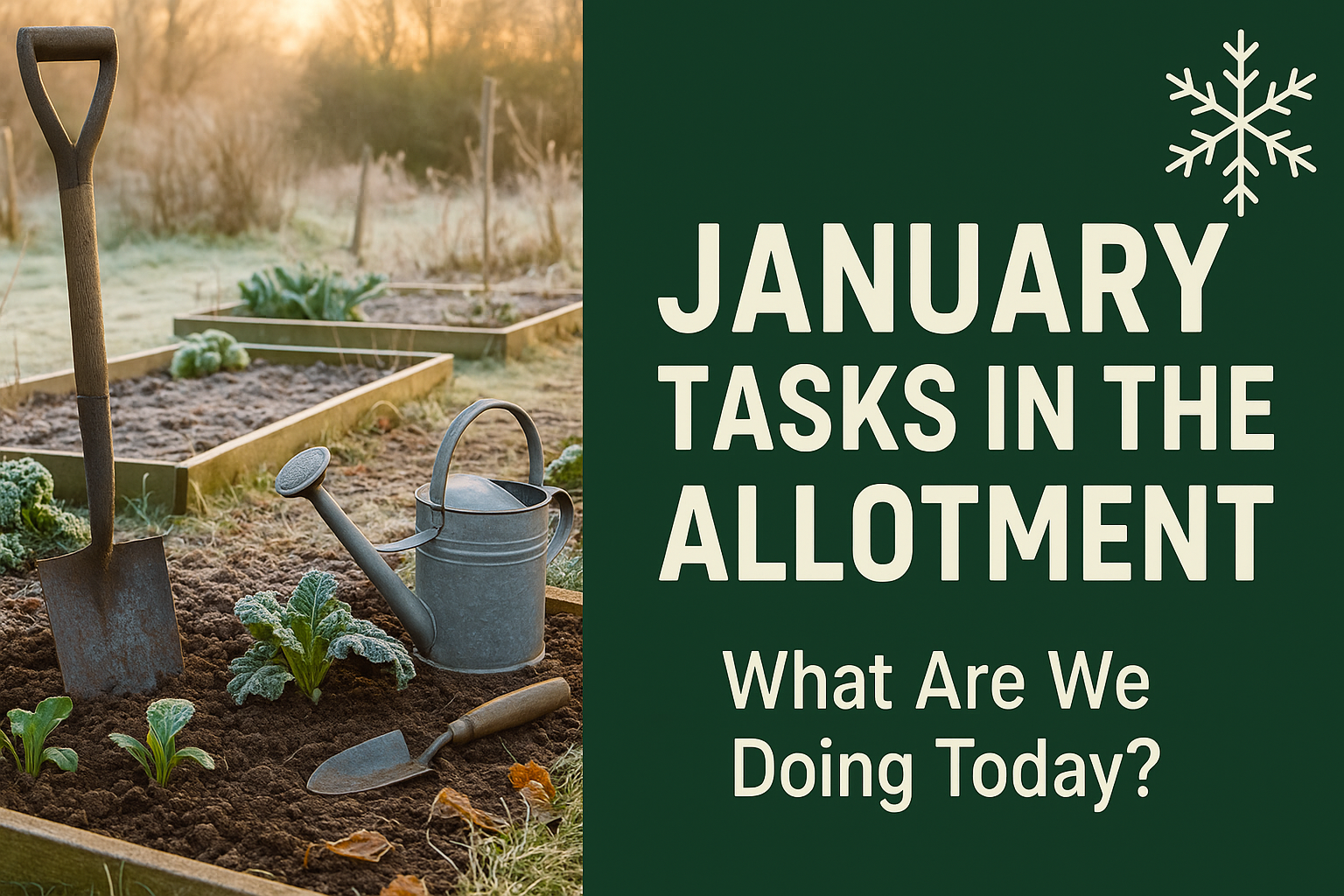 Video thumbnail for 🎥 ✅ January Allotment Jobs 🌱❄️ | Essential Tasks You Need to Do This Month 🌿✨