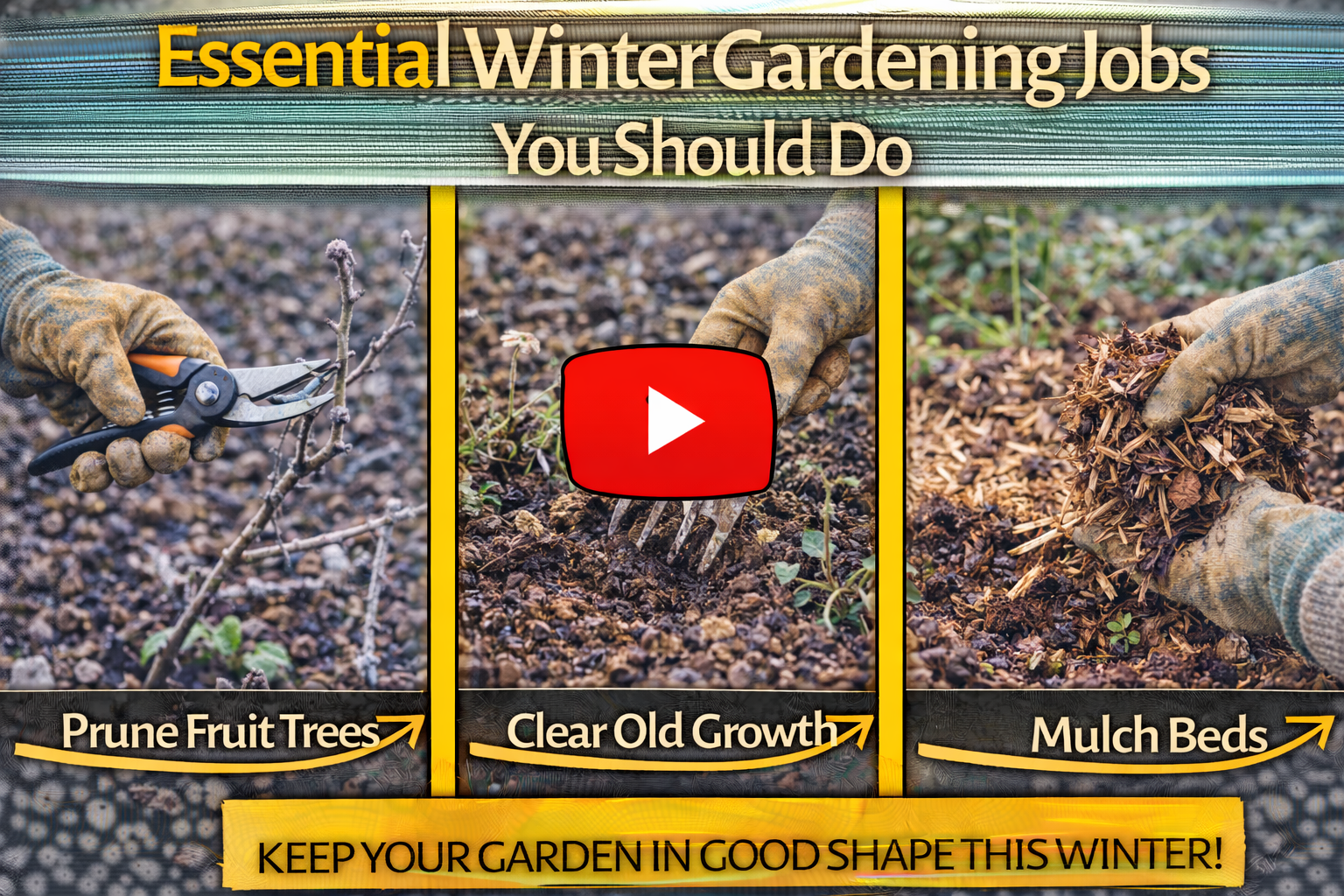 Video thumbnail for Essential Winter Gardening Jobs You Should Do