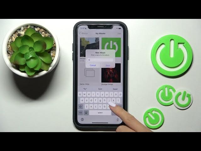 Video thumbnail for How to Create New Album in Gallery on iPhone? | Organize Photos