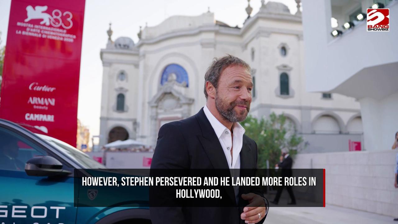 Video thumbnail for Stephen Graham almost quit acting for surprising new career