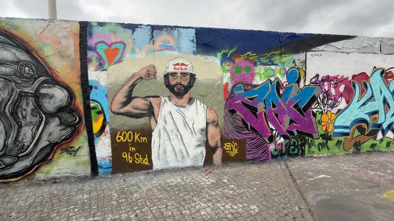 Video thumbnail for Germany: Berlin graffiti highlights Saatci’s 600-kilometer feat.