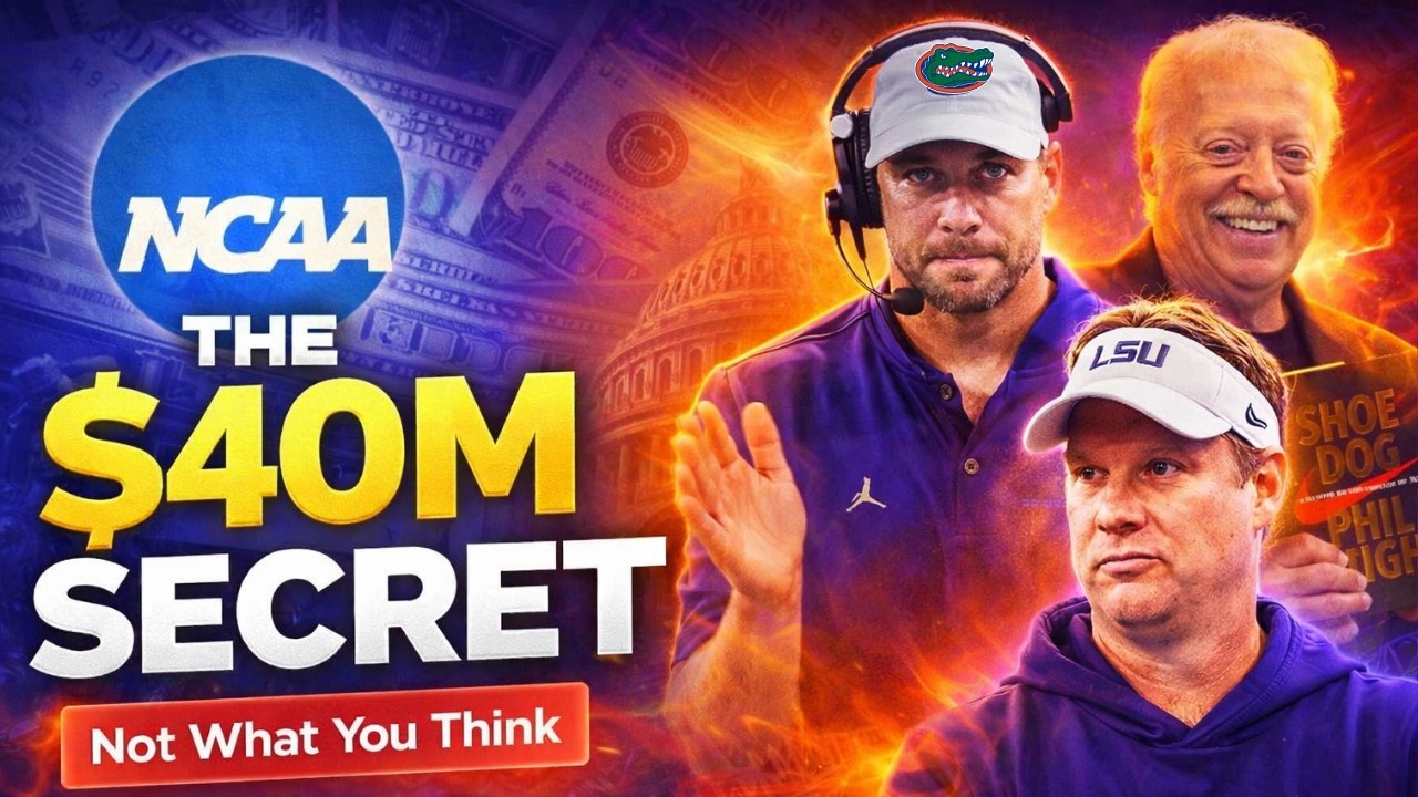 Video thumbnail for College Football’s $40 Million Secret: The NIL Trick LSU, Tennessee & Others Are Using