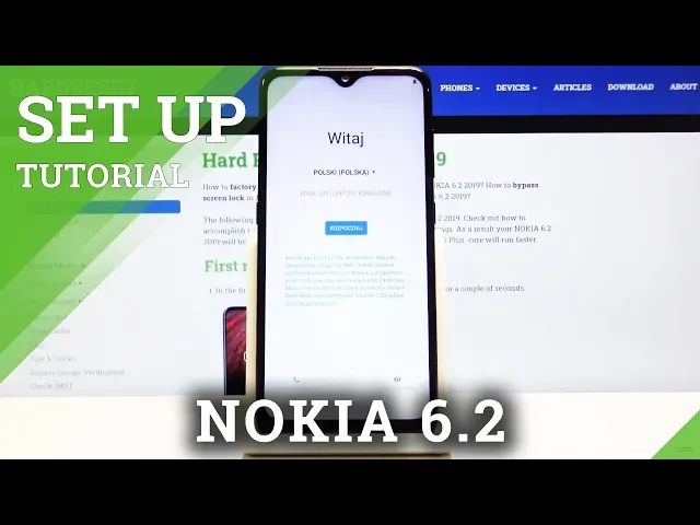 Video thumbnail for How to Set Up NOKIA 6.2 2019 – Active & Configure