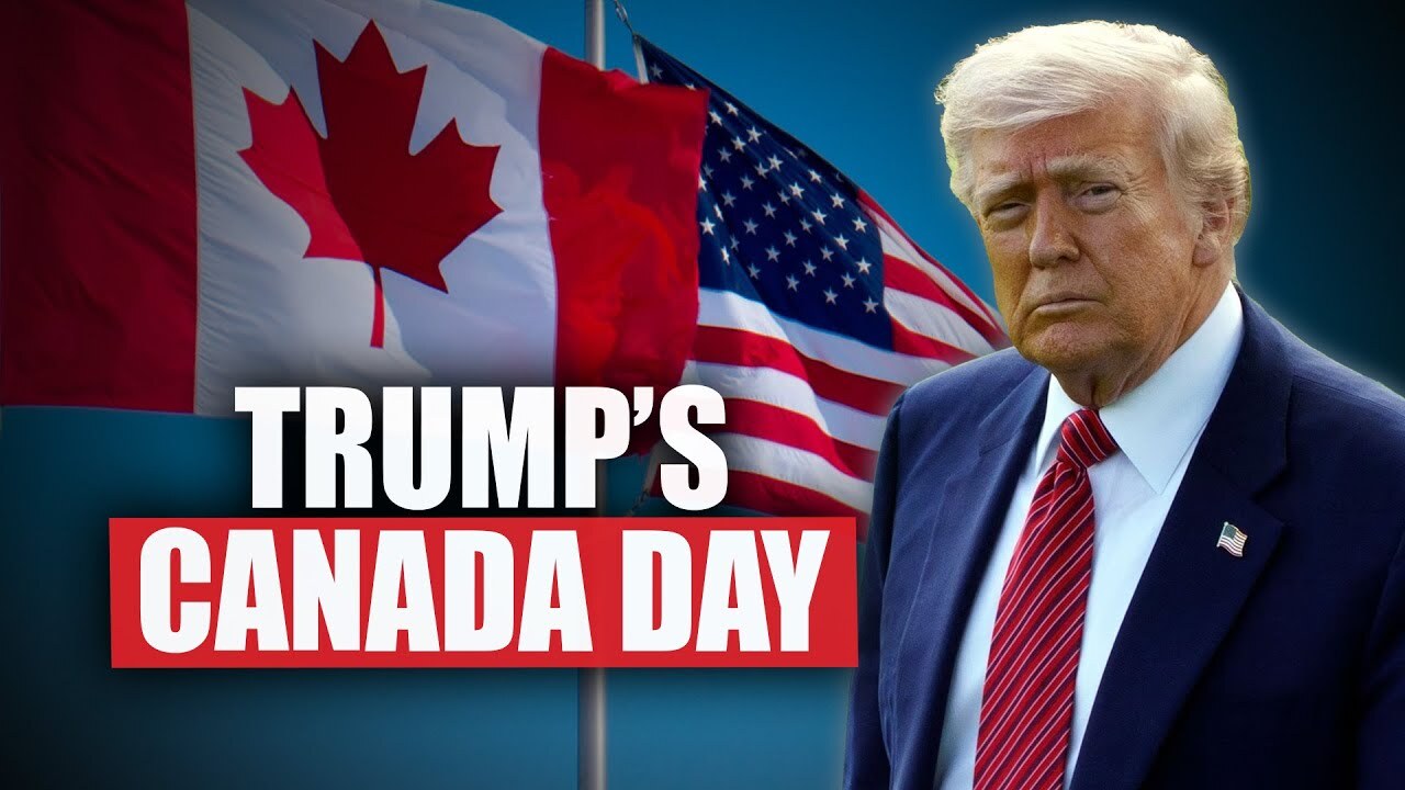Video thumbnail for Trump Ruins Canada Day With DANGEROUS Comments