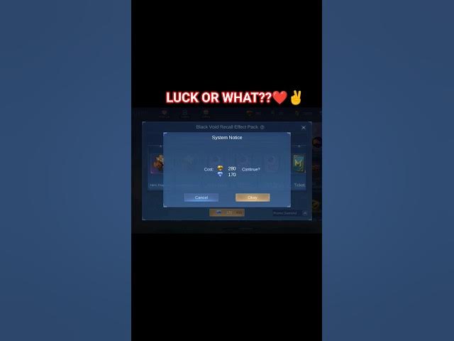 Video thumbnail for I GOT EPIC RECALL FOR FREE😁😂#mobilelegends #mlbb #mobilelegendsbangbang #mlbbcreatorcamp