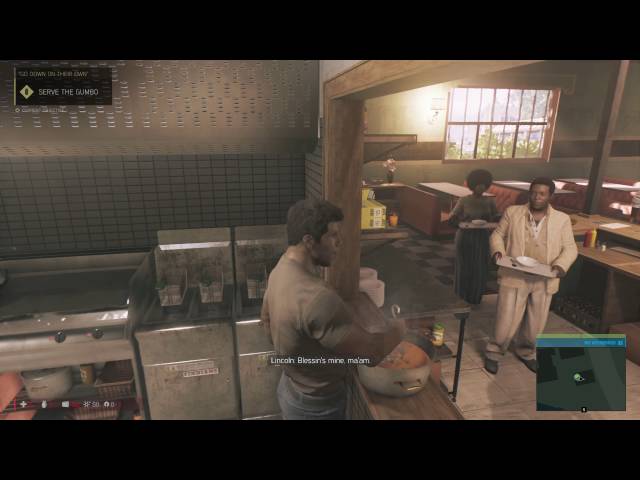 Video thumbnail for Mafia lll - A Taste of the Action: Lincoln Serves Gumbo at Warm Hart's Neighborhood Kitchen Sequence