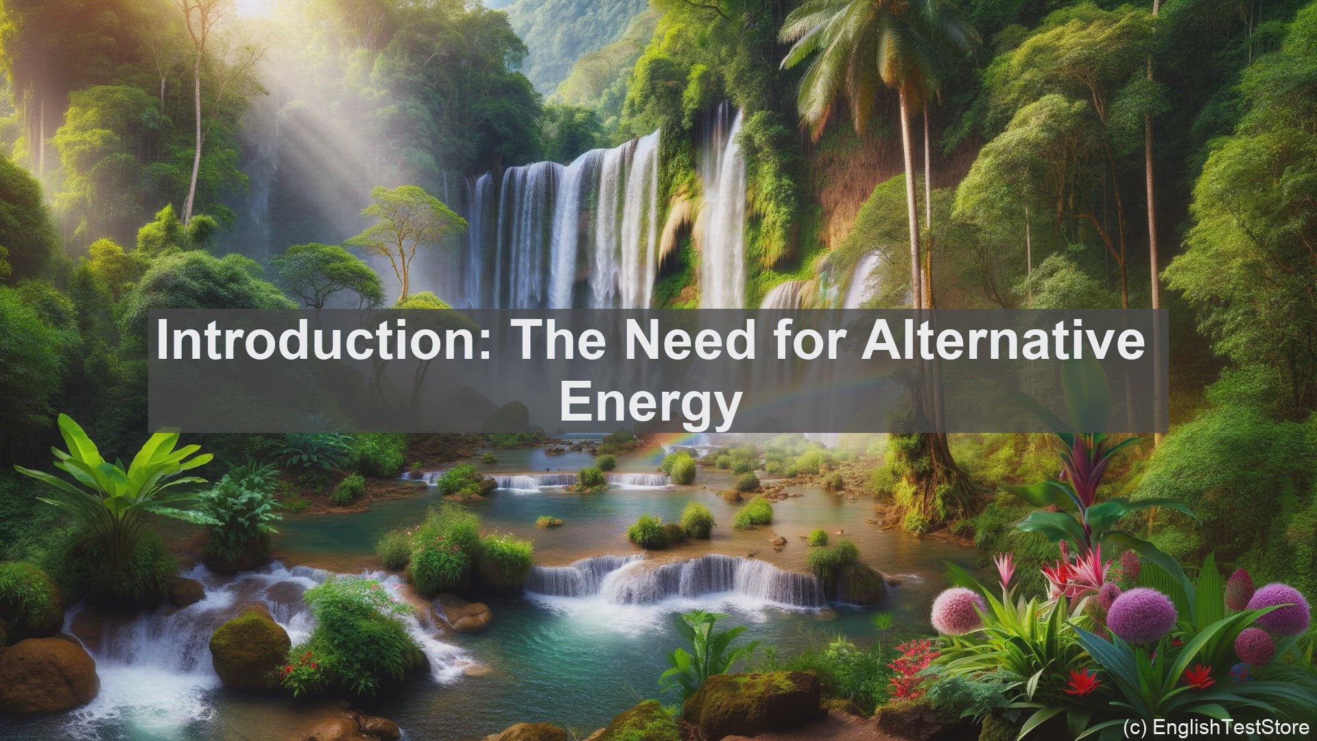 'Video thumbnail for Top 10 Sentences for Understanding Alternative Energy Innovations'