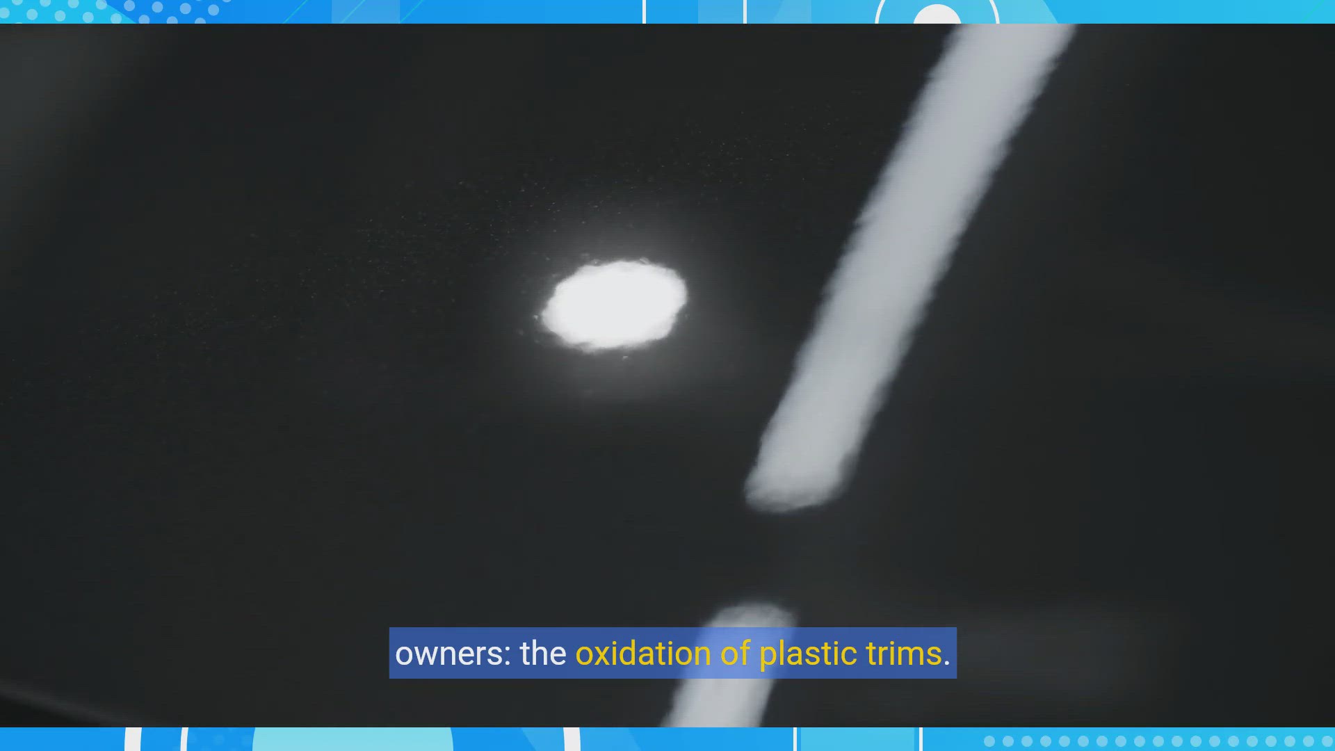 'Video thumbnail for Revive Your Ride:DIY Plastic Trim Restoration & Oxidation Removal'