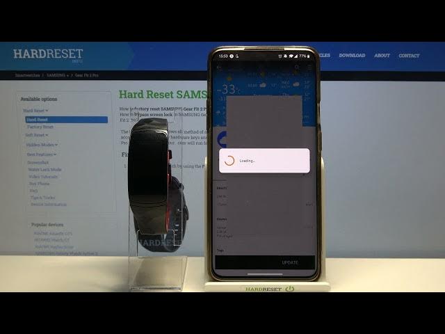 Video thumbnail for How to Update Apps in SAMSUNG Gear Fit 2 Pro – Install Newest App Version