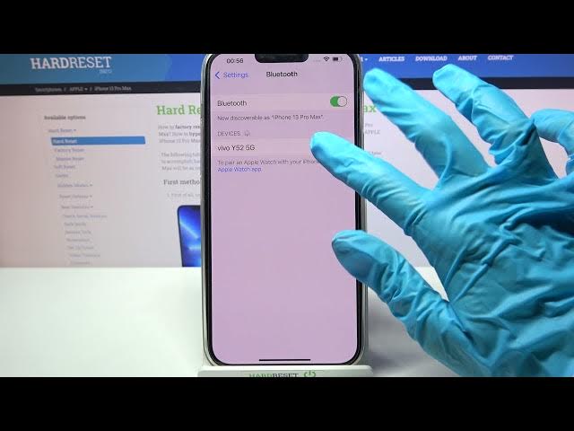 Video thumbnail for How to Connect Bluetooth Device on iPhone 13 Pro Max – Bluetooth Settings