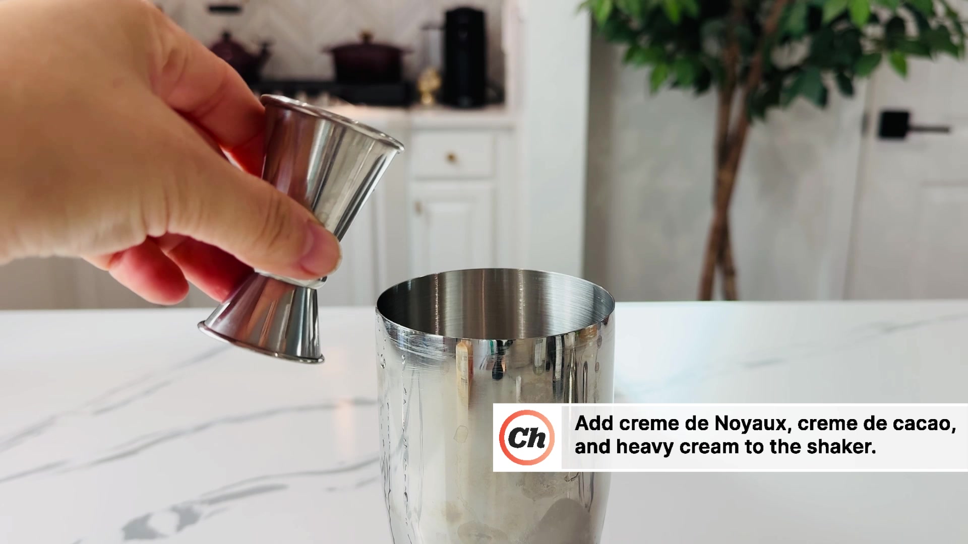 'Video thumbnail for Classic Pink Squirrel Cocktail Recipe'