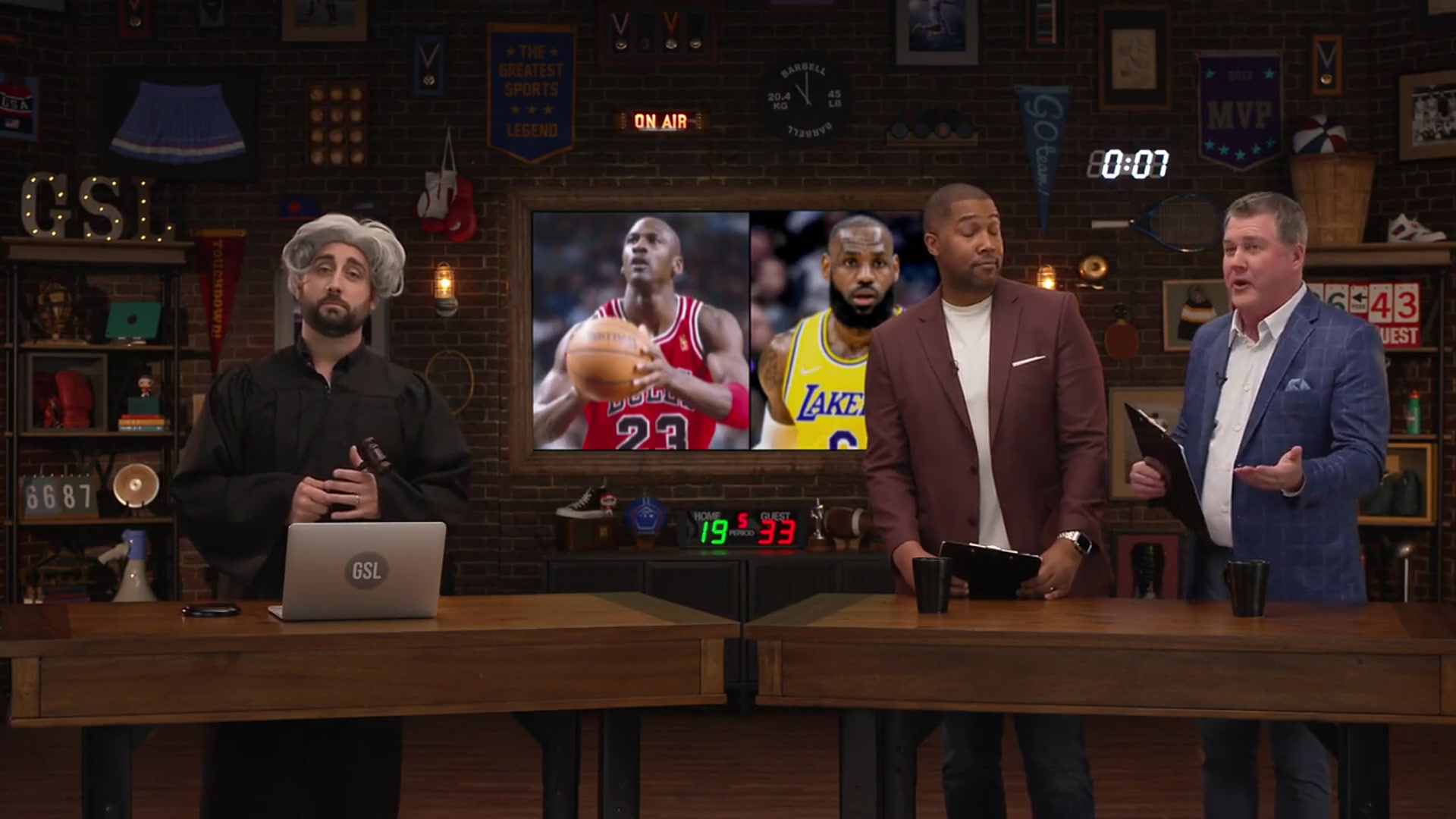'Video thumbnail for Greatest Sports Legends Then and Now - Features Michael Jordan VS LeBron James - Part 2'