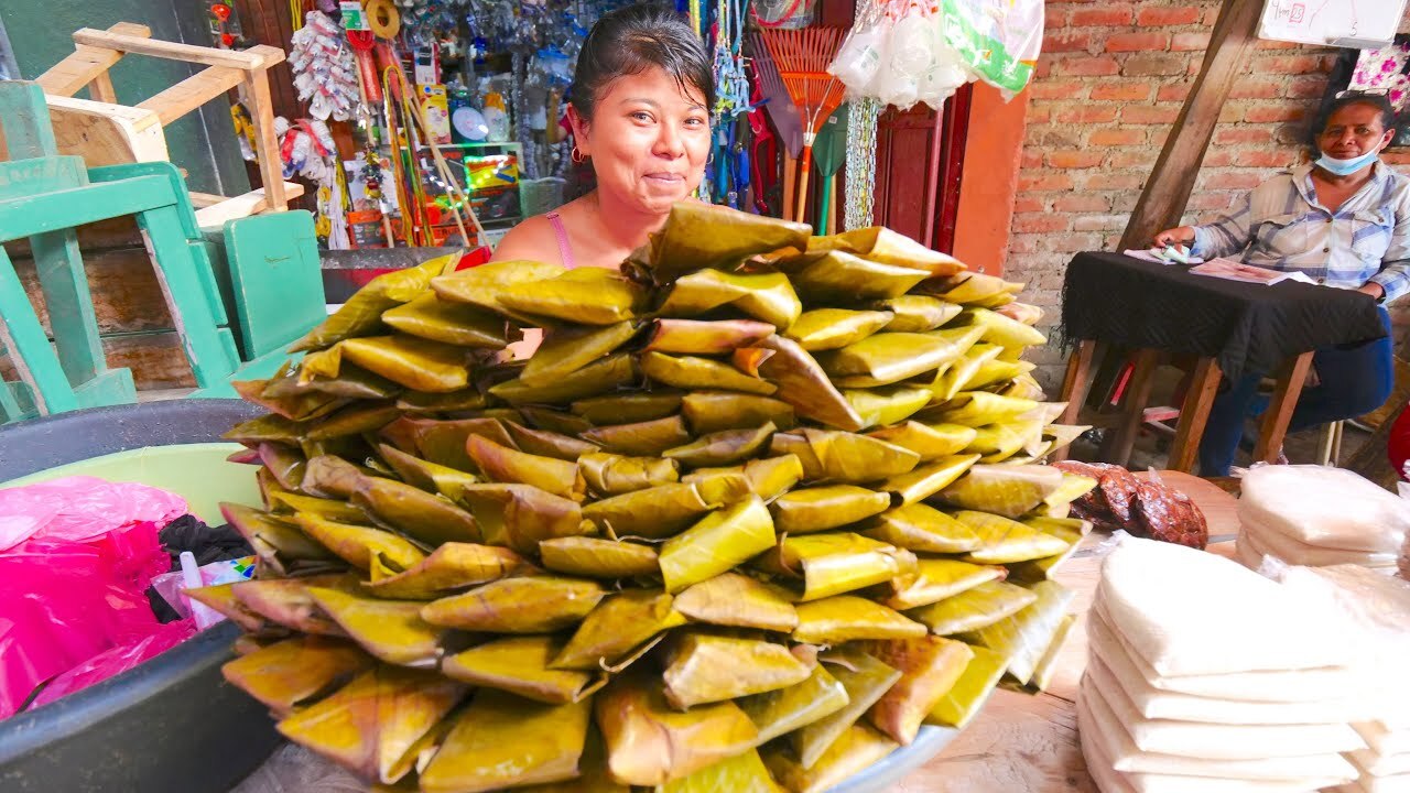 Video thumbnail for Nicaraguan STREET FOOD TOUR of Rivas Central Market!! Best Nicaraguan Food in Rivas, Nicaragua!