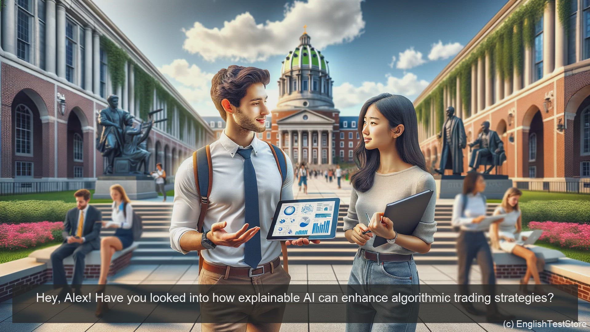 'Video thumbnail for English Conversation for Informatics Engineering: Explainable AI for Algorithmic Trading Strategies'