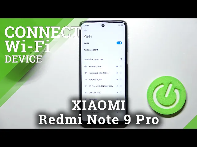 Video thumbnail for XIAOMI Redmi Note 9 Pro – Connect to Wi-Fi Network & Start Internet Usage