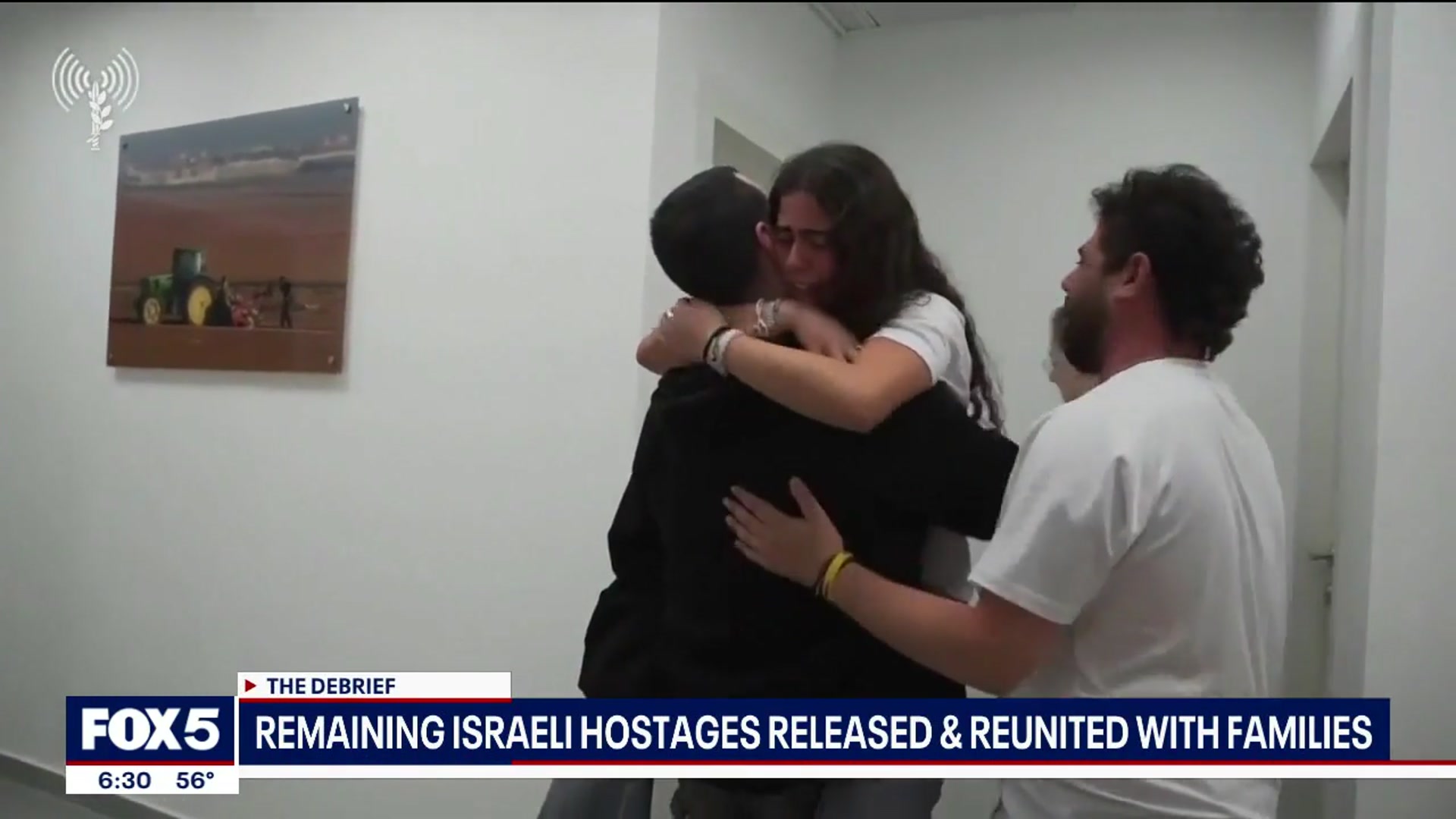 'Video thumbnail for After two years in captivity, hostages return home amid fragile peace deal'