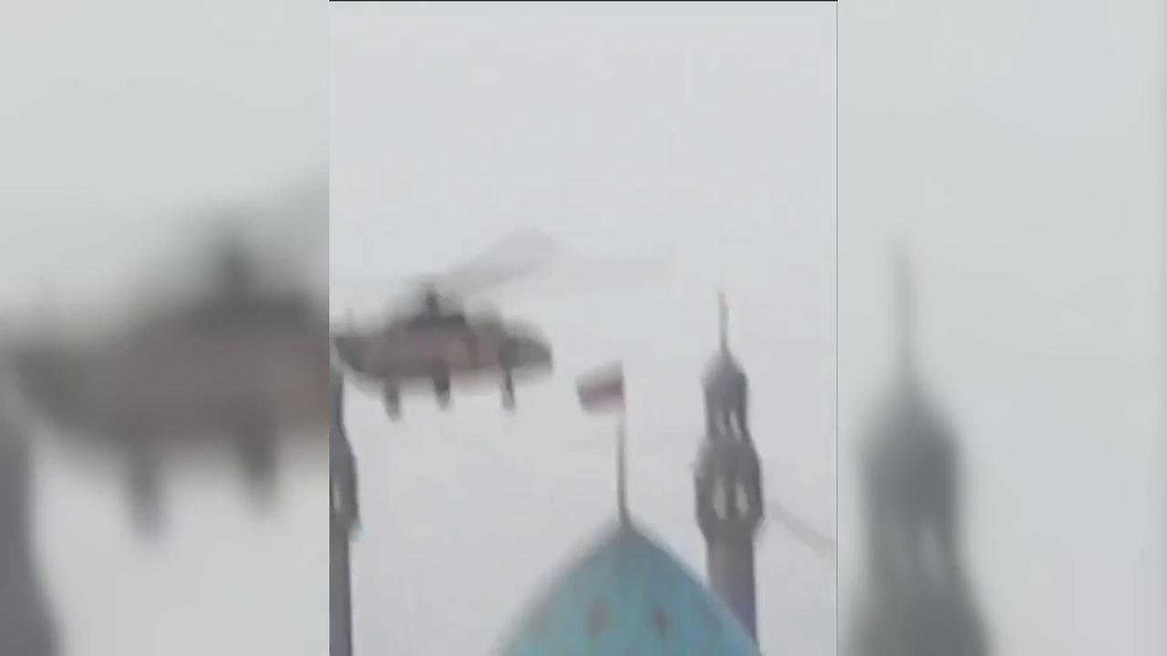 Video thumbnail for Iran: Helicopter Carrying Khamenei’s Coffin Arrives in Qom.