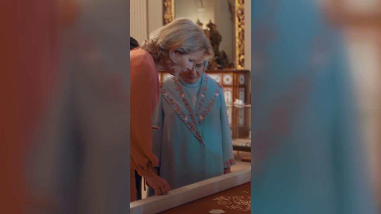 Video thumbnail for Türkiye: Turkish first lady shares social media post on meeting with Belgian Queen Mathilde in Istanbul.