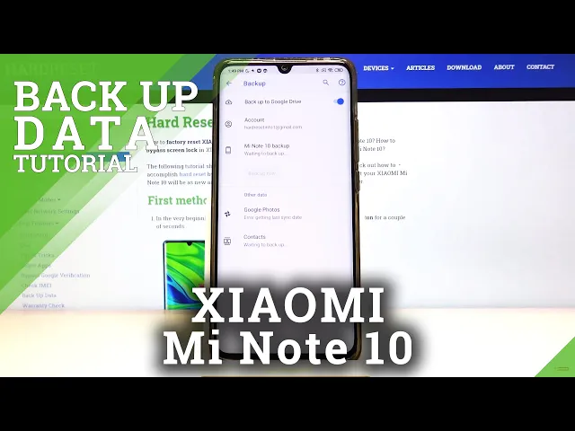 Video thumbnail for How to Allow Google Backup in Xiaomi Mi Note 10 – Back Up Data by using Google Account