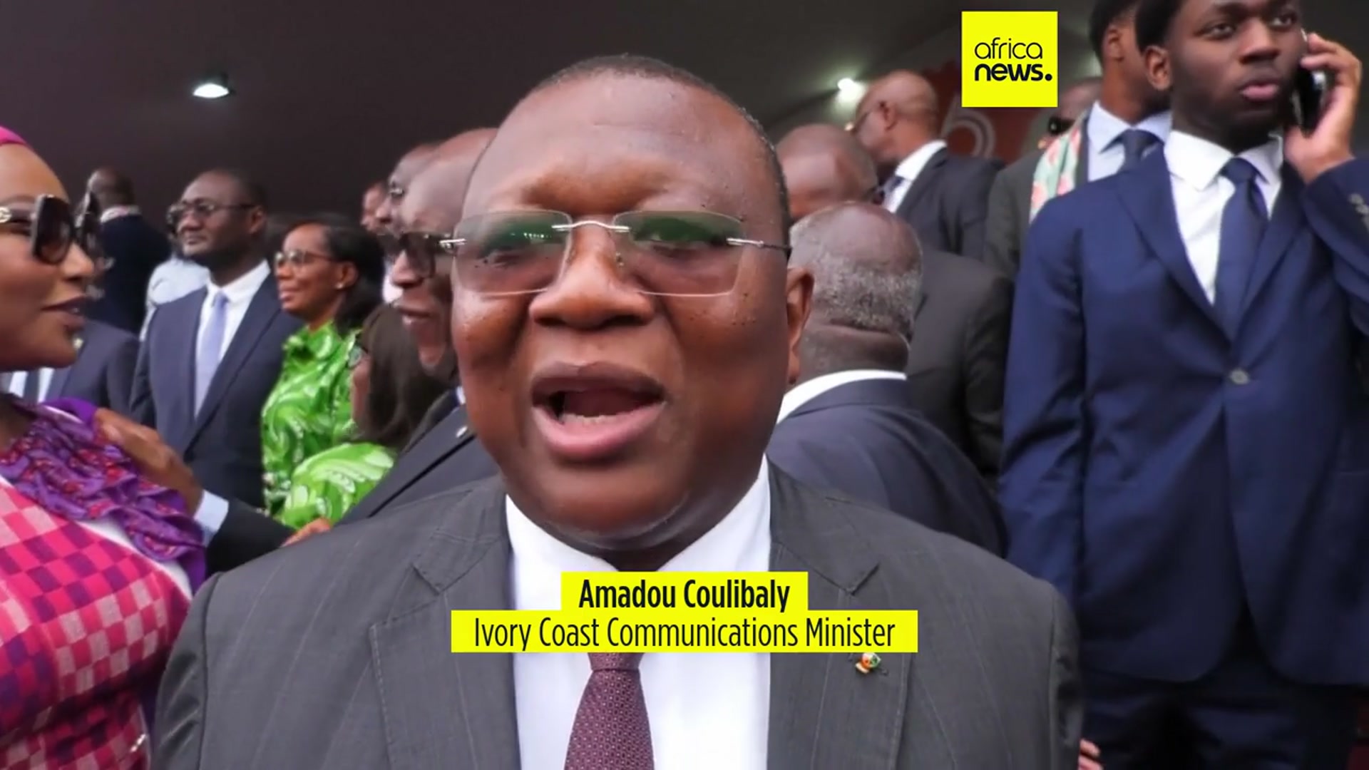 'Video thumbnail for Ivory Coast marks 65th independence anniversary with military parade'