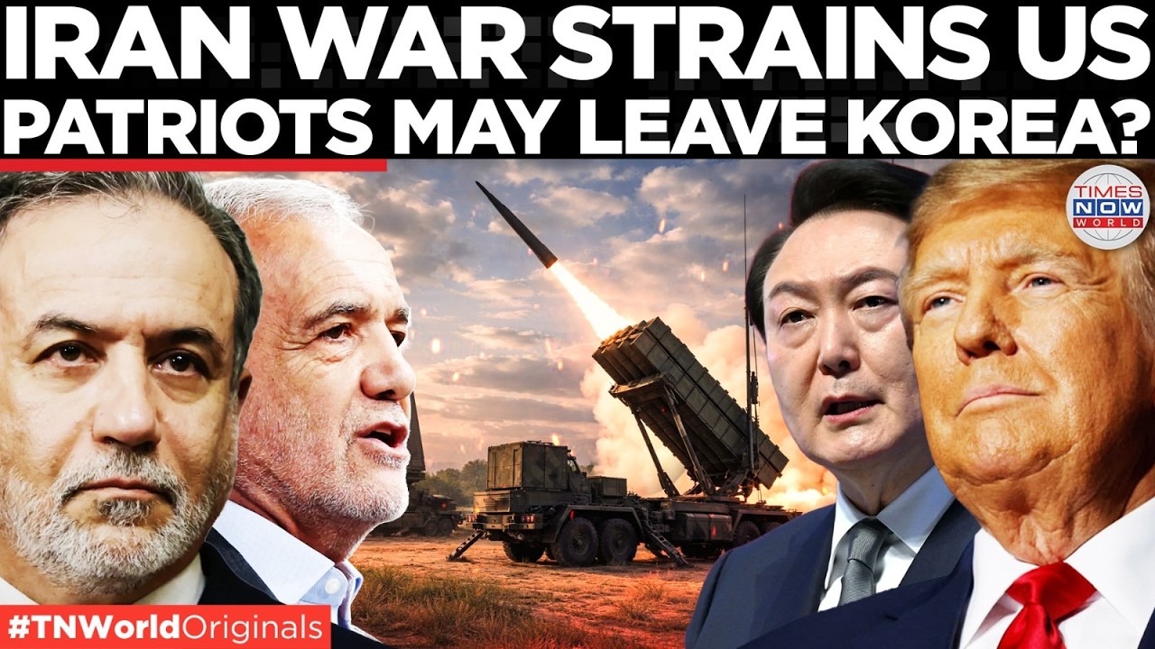 Video thumbnail for CENTCOM under pressure? U.S. may pull Patriot missiles from South Korea for Iran war | World News