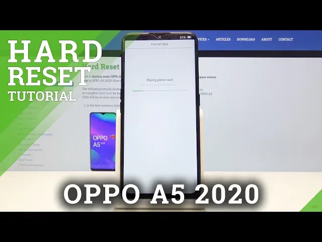Video thumbnail for HARD RESET OPPO A5 2020 - Wipe Data / Erase Storage