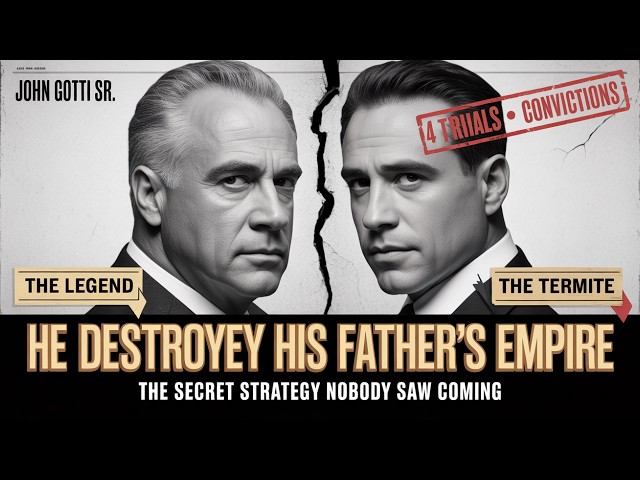 Video thumbnail for The Son Who Destroyed His Father's Empire From Within | John Gotti Jr's Secret Plan