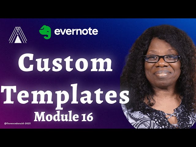 Video thumbnail for Speed Up Your Evernote Game With Custom Templates | Lesson 16