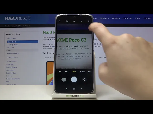 Video thumbnail for How to Set Up Camera Timer in POCO C3 – Manage Camera Settings