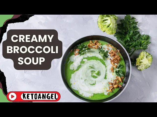 'Video thumbnail for Creamy Broccoli Soup'