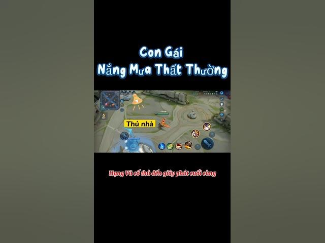 Video thumbnail for Con gái thời nay thật là lương lẹo. #vgvd #vuonggiavinhdieu #honorofkings #thegioigameviet #funny
