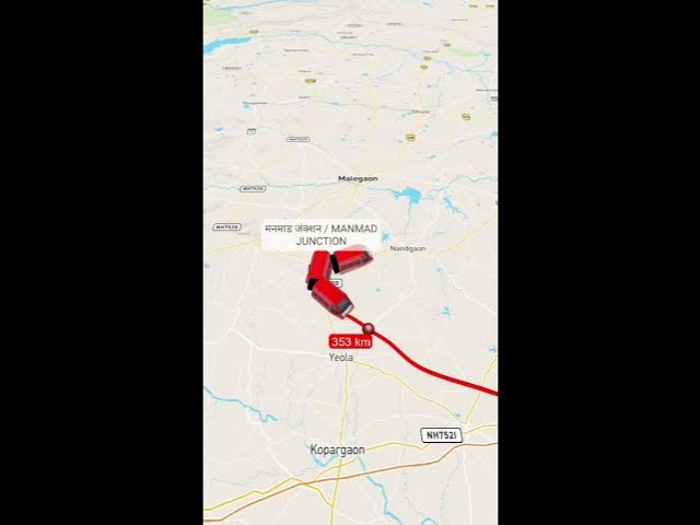 Video thumbnail for नांदेड , परभणी, जालना , छत्रपति संभाजी नगर (औरंगाबाद ), मनमाड , जलगांव , भूसावल  से भोपाल , उज्जैन