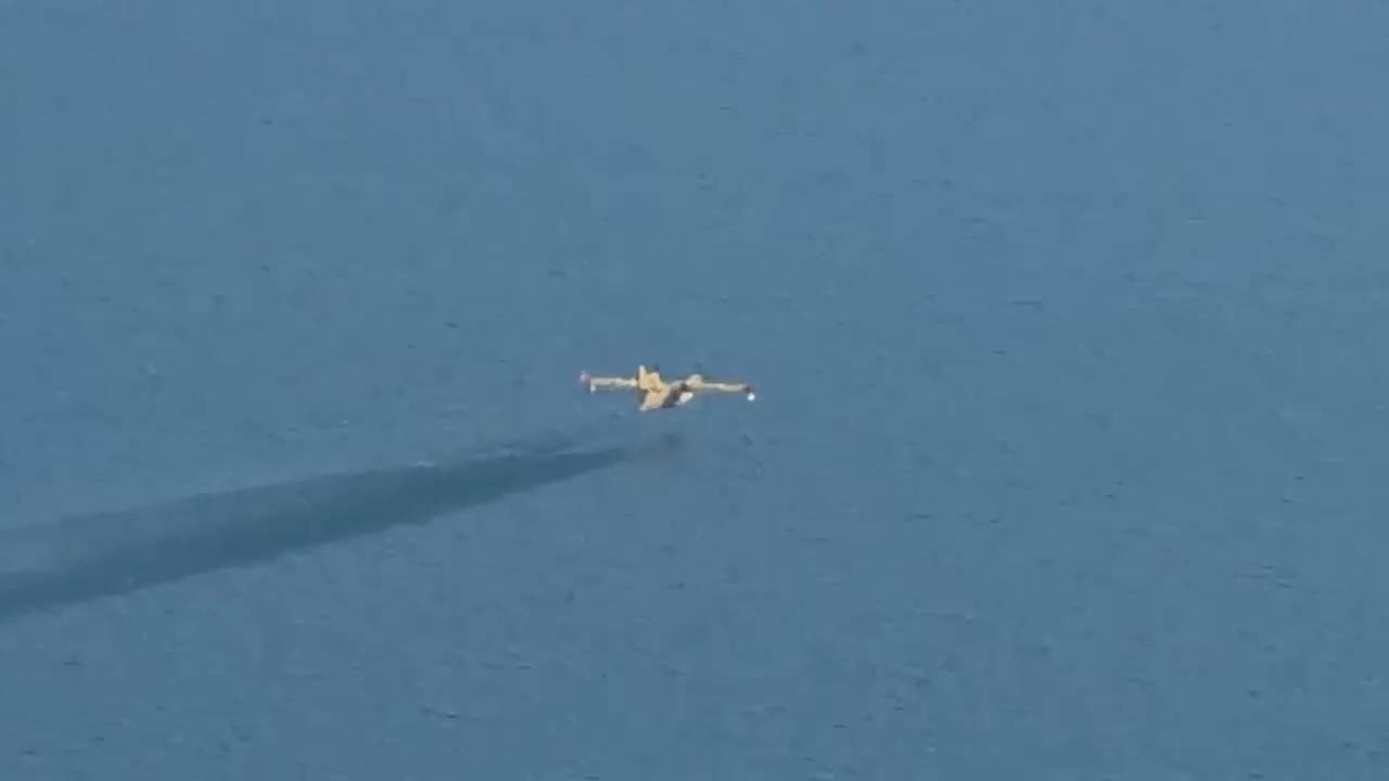 Video thumbnail for Italy: Wildfire Breaks Out Above Tignale on Lake Garda’s Western Shore.