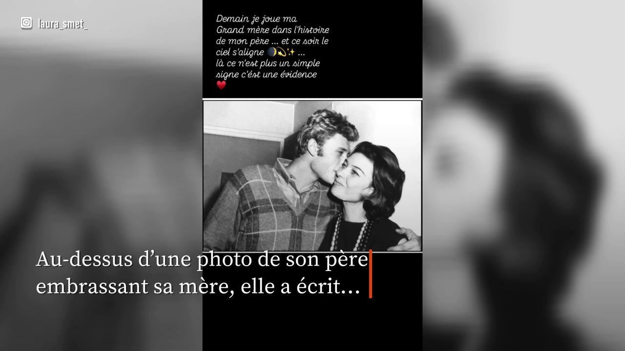 Video thumbnail for Laura Smet émue d'incarner sa grand-mère dans le biopic sur Johnny Hallyday.